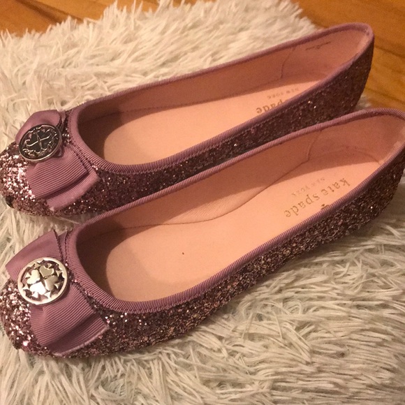 Brand new glitter Kate Spade flats! - Picture 2 of 5